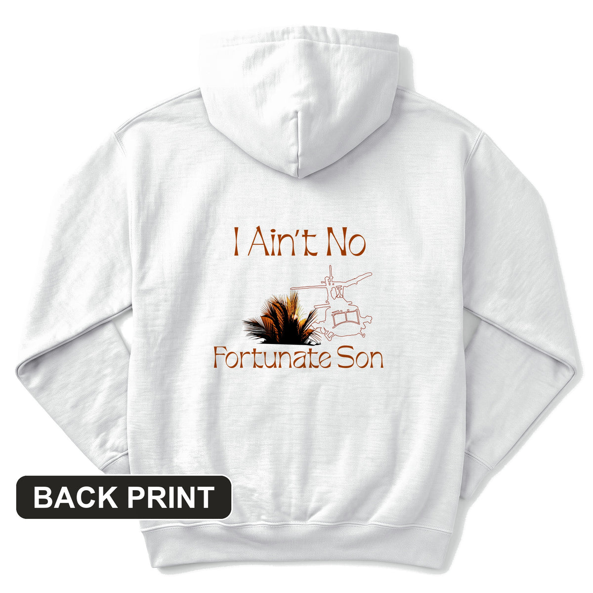 Fortunate Son Back Print Hoodie