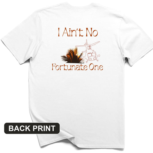 Fortunate Son Back Print T-Shirt