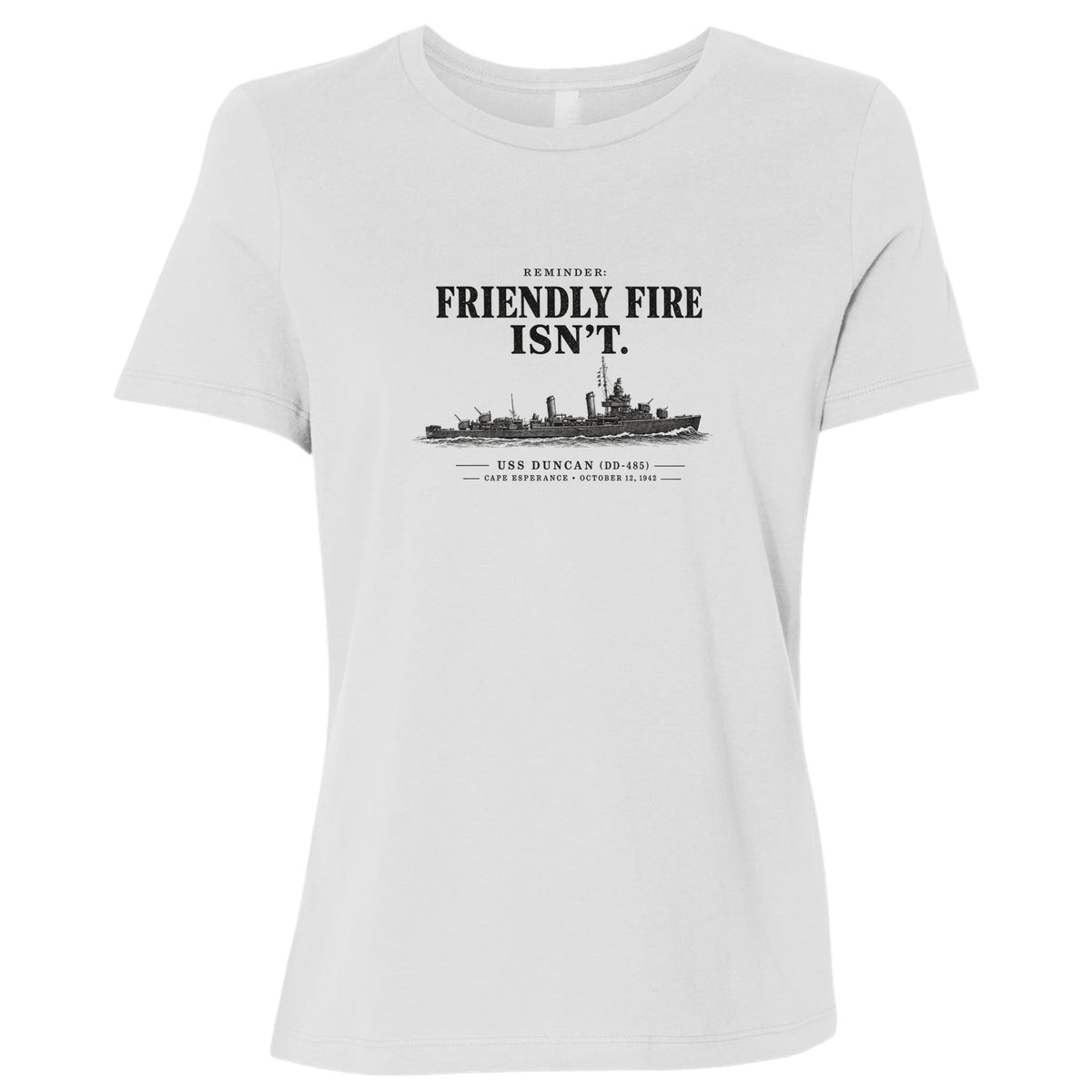 Friendly Fire Isn't Women's T-Shirt