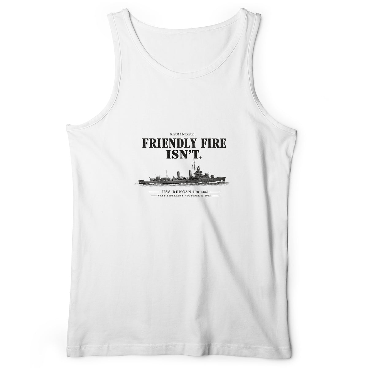 Friendly Fire Isn't Tank Top