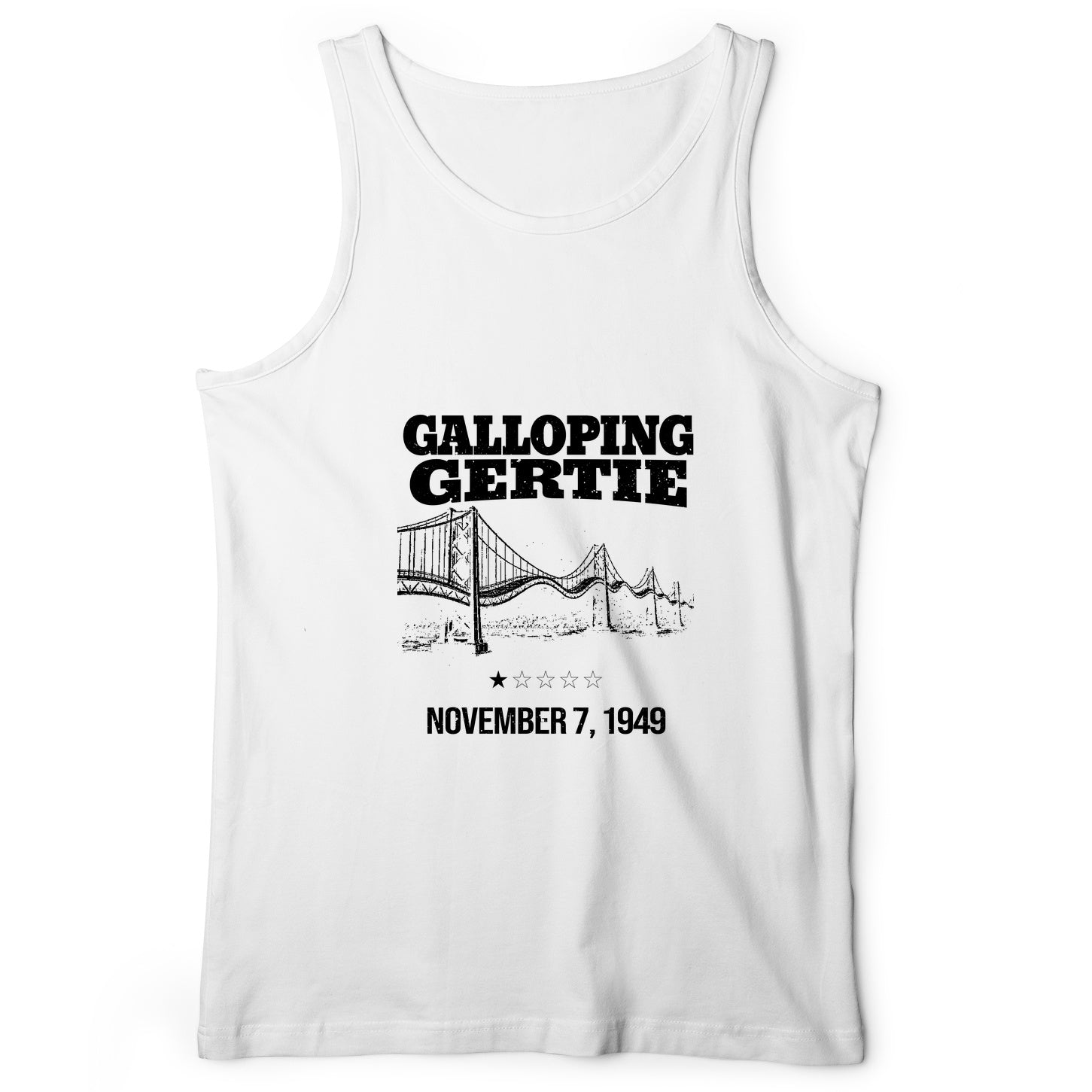 Galloping Gertie Tank Top