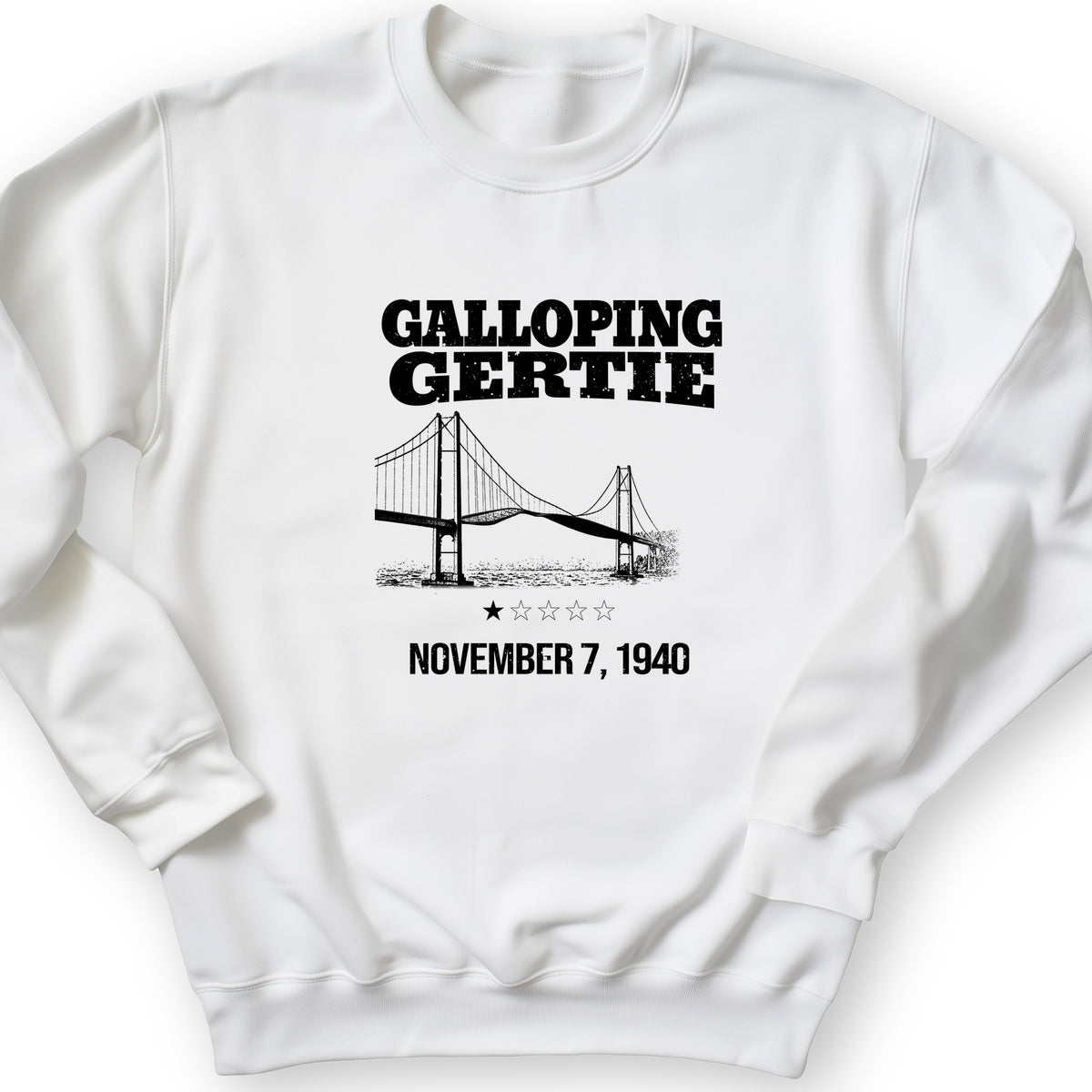 Galloping Gertie Crewneck