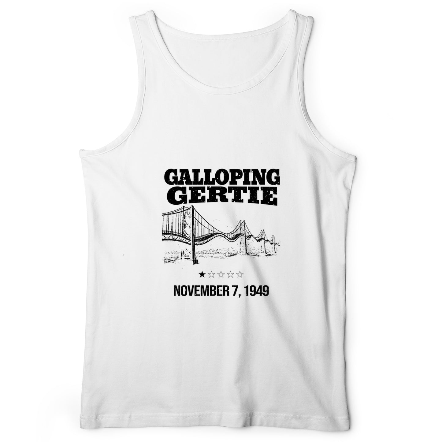 Galloping Gertie Tank Top