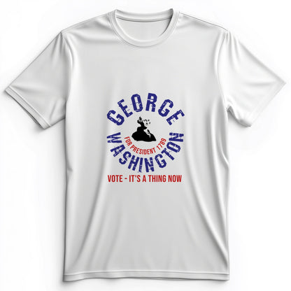 George Washington For President Premium Tee