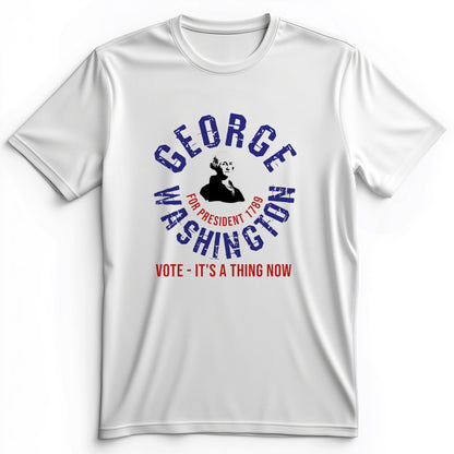 George Washington For President Premium Tee