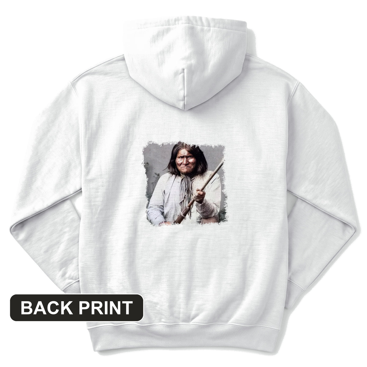 Geronimo Back Print Hoodie