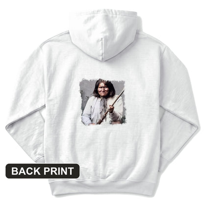 Geronimo Back Print Hoodie