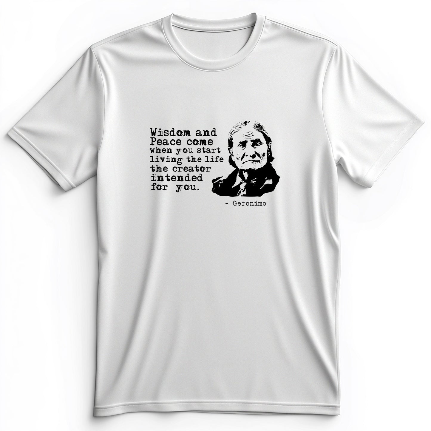 Geronimo Wisdom And Peace Premium Tee