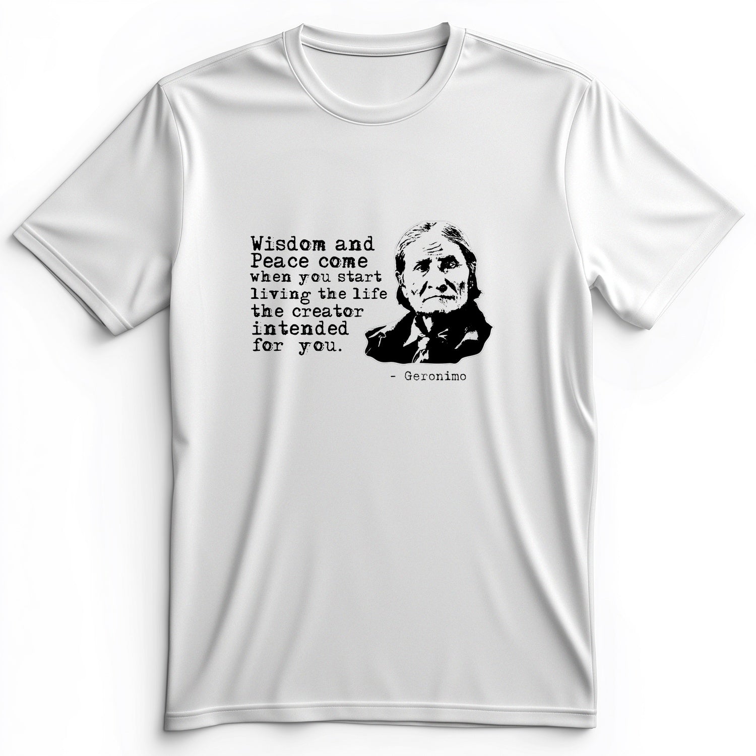 Geronimo Wisdom And Peace Premium Tee