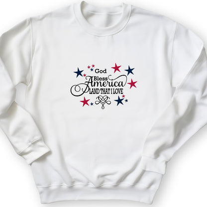 God Bless America Crewneck