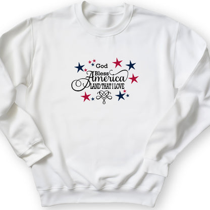 God Bless America Crewneck
