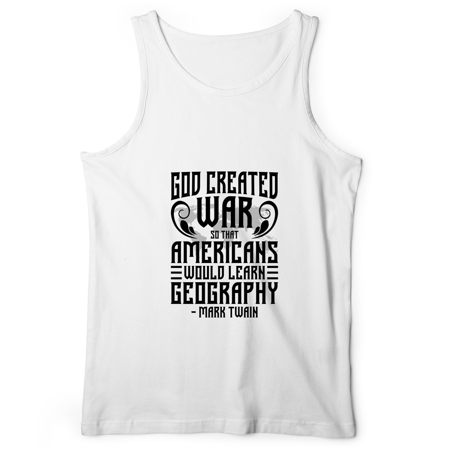 God Created War Tank Top