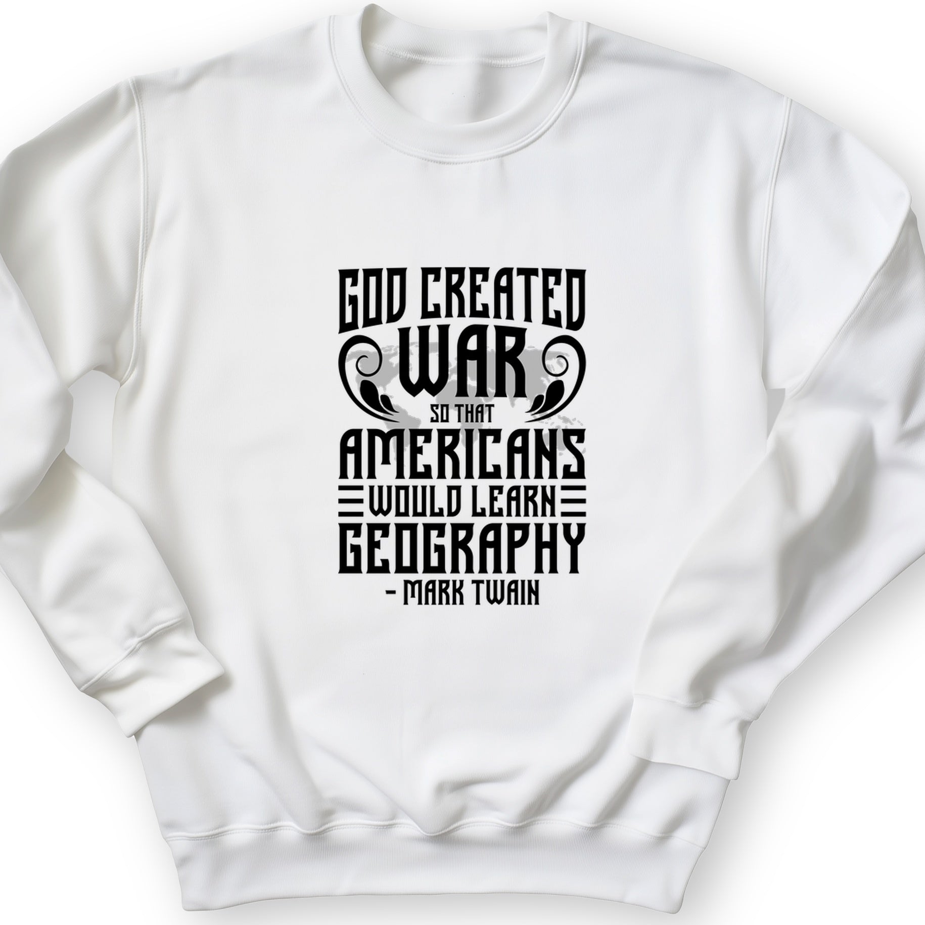 God Created War Crewneck