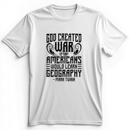 God Created War Premium Tee