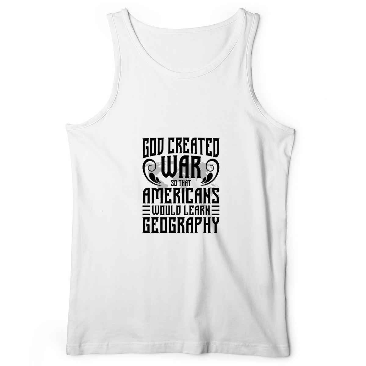 God Created War Tank Top