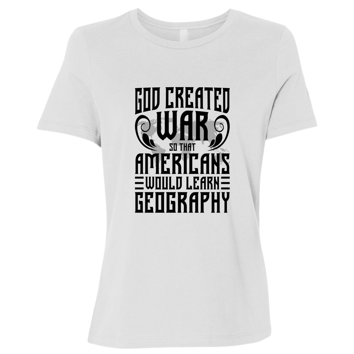 God Created War Women's T-Shirt