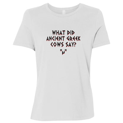 Greek Cows Women's T-Shirt