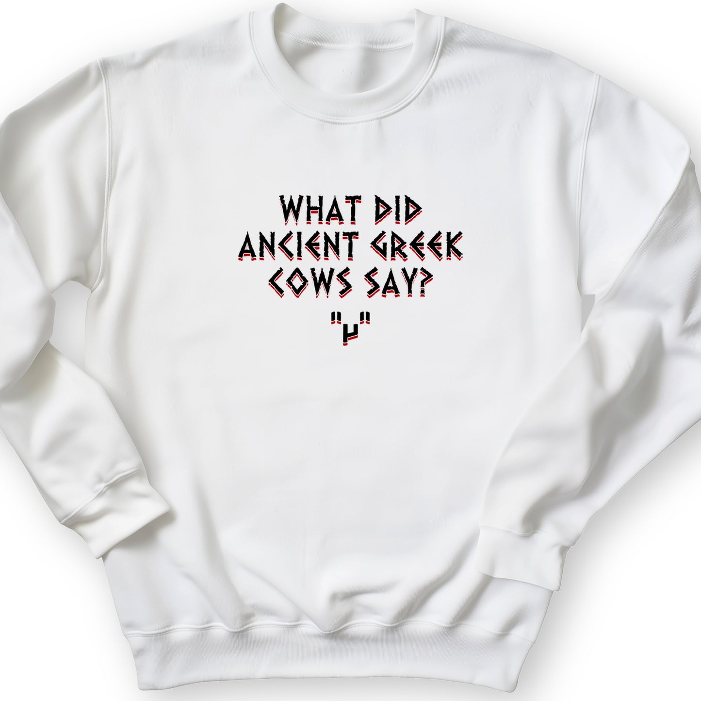 Greek Cows Crewneck