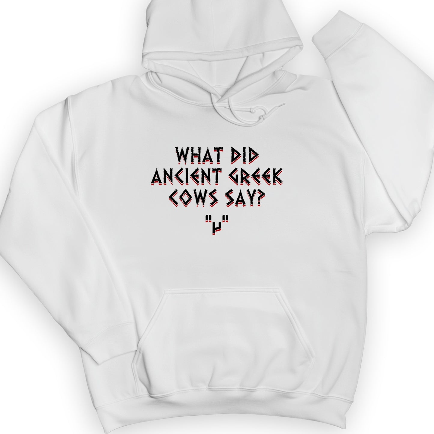 Greek Cows Hoodie