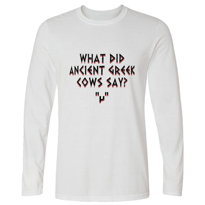Greek Cows Long Sleeve T-Shirt