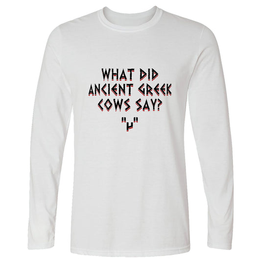 Greek Cows Long Sleeve T-Shirt