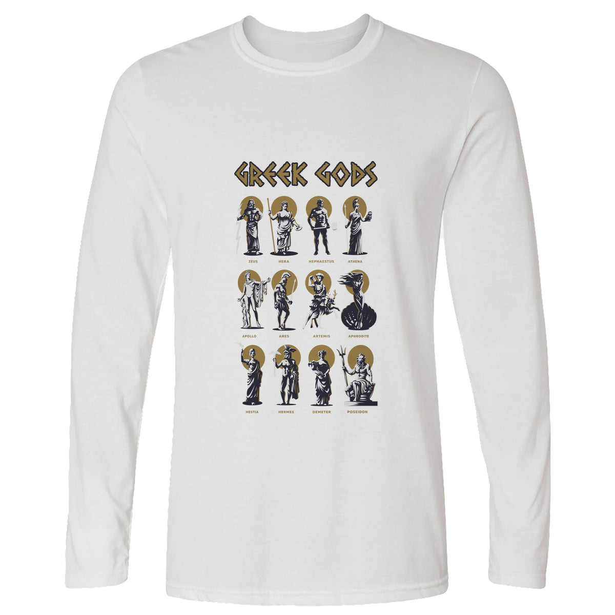 Greek Gods Long Sleeve T-Shirt