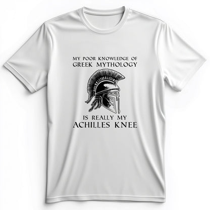 Greek Mythology Achilles Knee Premium Tee