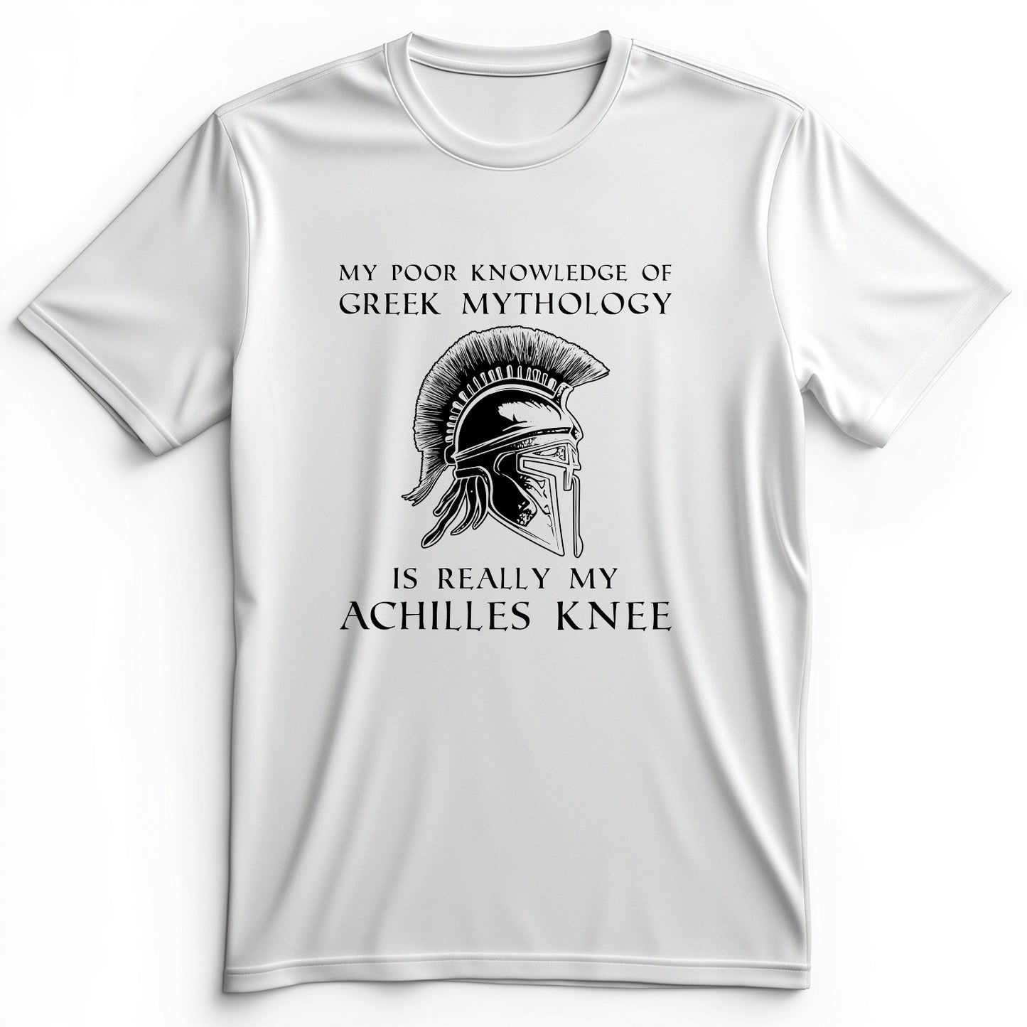 Greek Mythology Achilles Knee Premium Tee