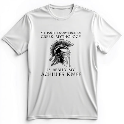 Greek Mythology Achilles Knee Premium Tee