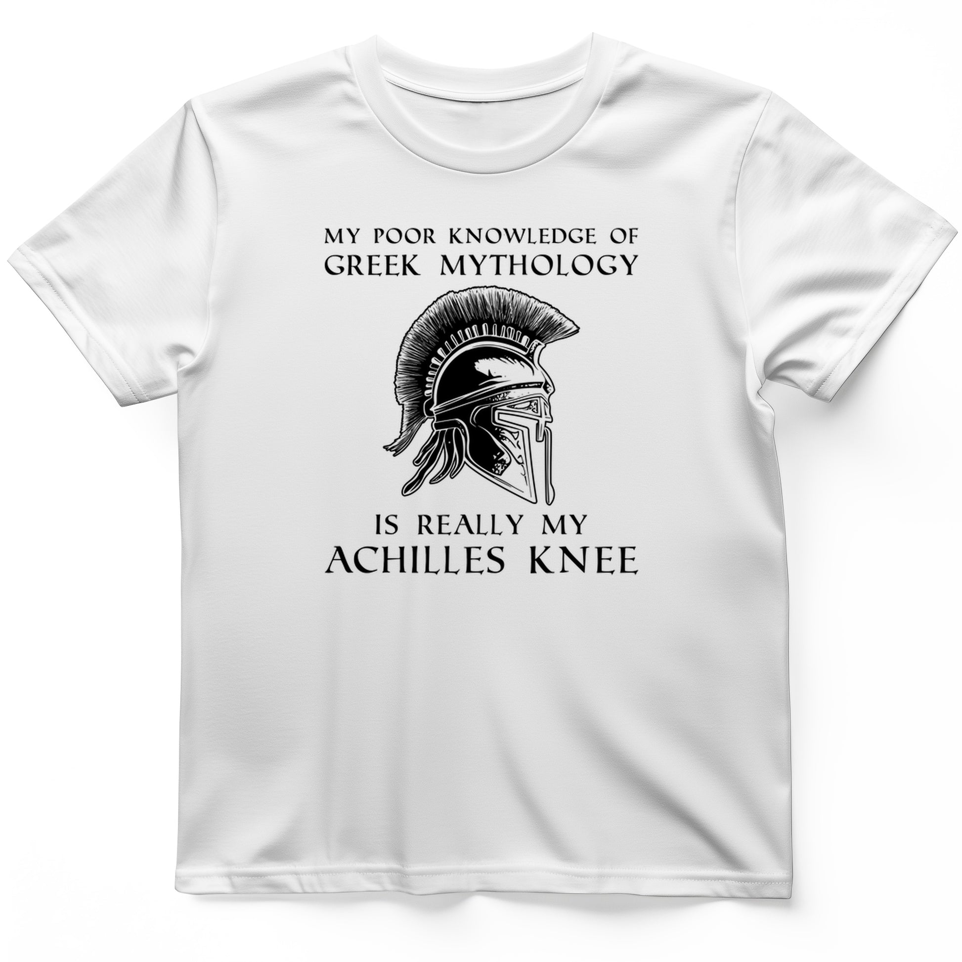 Greek Mythology Achilles Knee T-Shirt