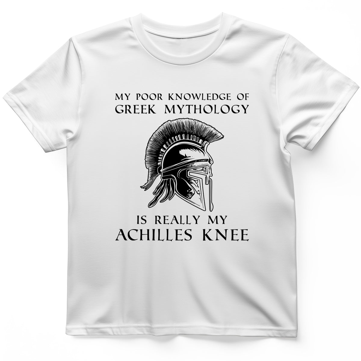 Greek Mythology Achilles Knee T-Shirt