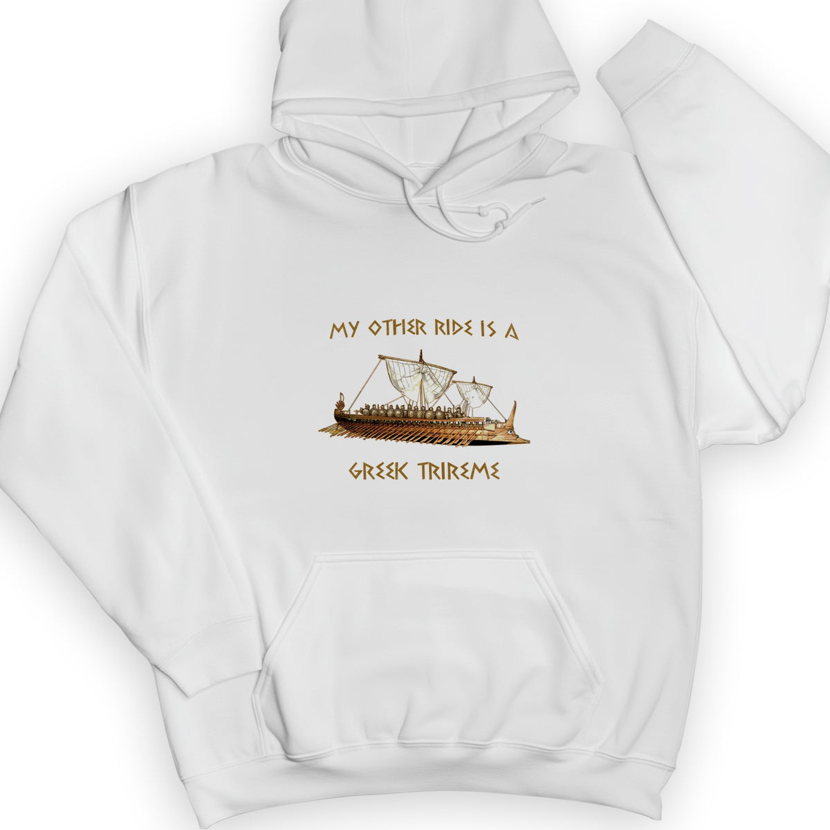 Greek Trireme Hoodie