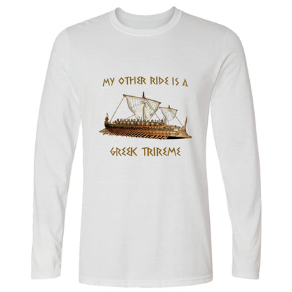 Greek Trireme Long Sleeve T-Shirt