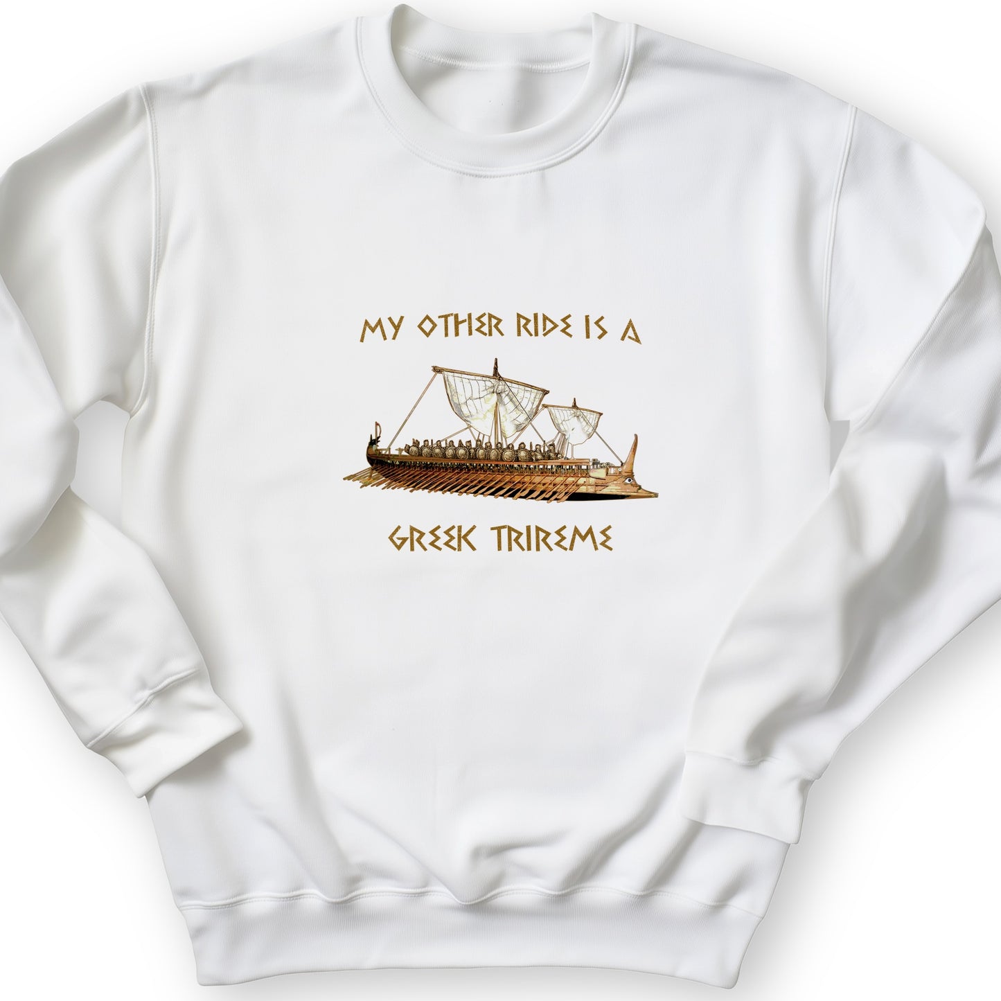 Greek Trireme Crewneck