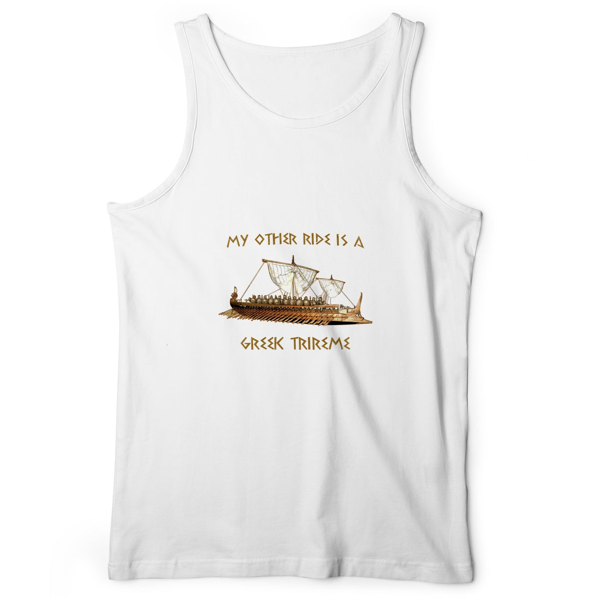 Greek Trireme Tank Top