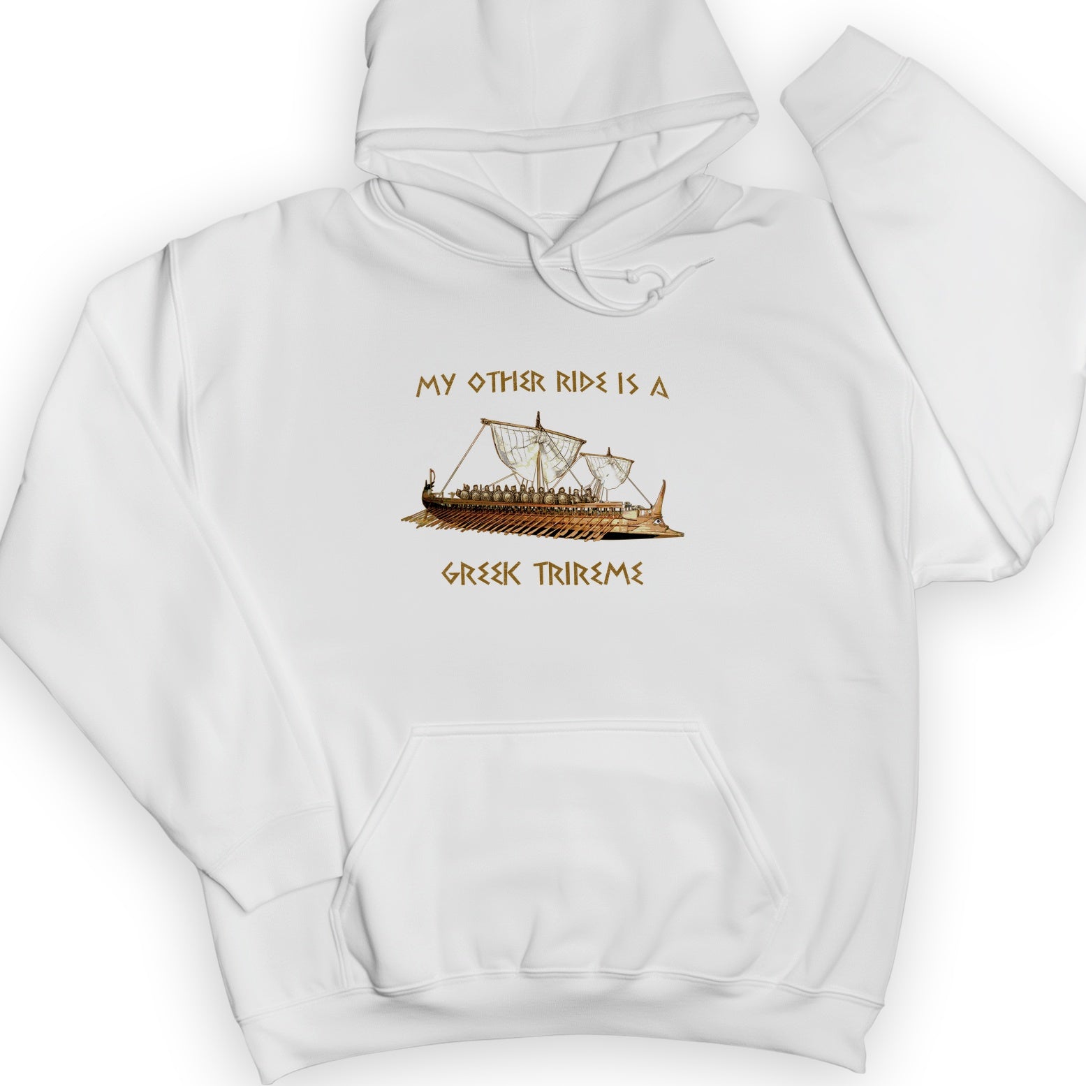 Greek Trireme Hoodie