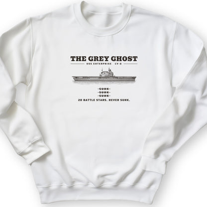 Grey Ghost Crewneck