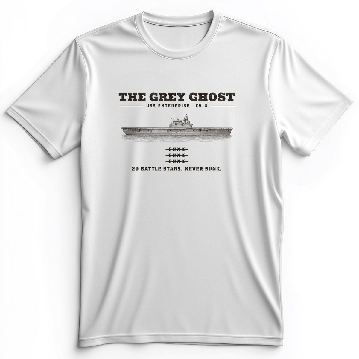 Grey Ghost Premium Tee