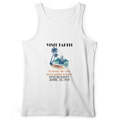 Visit Tahiti HMS Bounty 1789 Tank Top