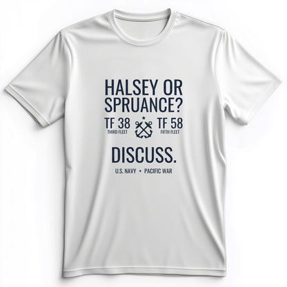 Halsey or Spruance Discuss Premium Tee
