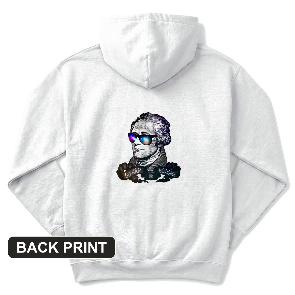 Hamilton Back Print Hoodie