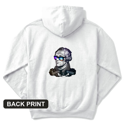 Hamilton Back Print Hoodie