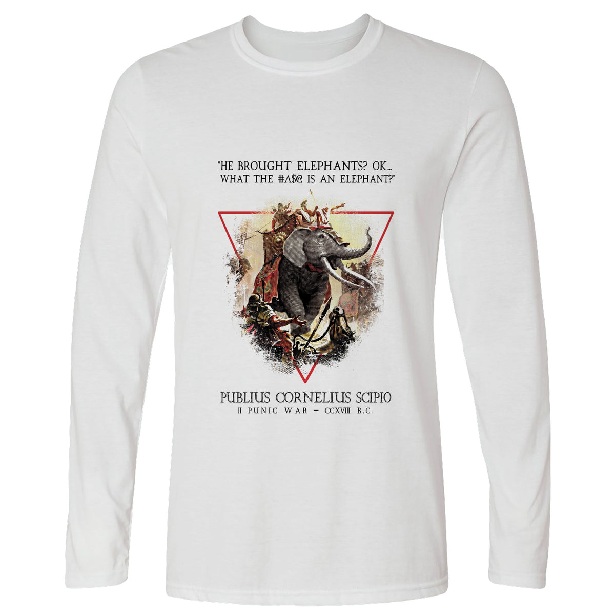 Hannibal Elephants Long Sleeve T-Shirt