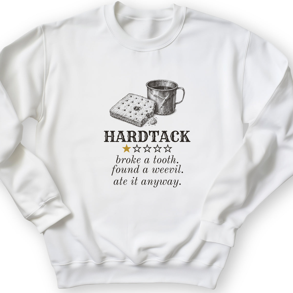Hardtack One Star Review Crewneck