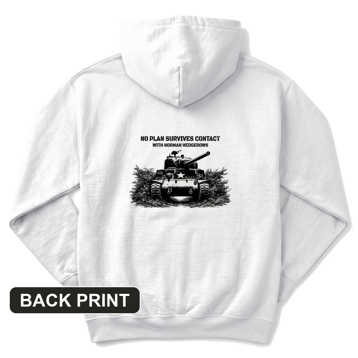 Hedgerows Back Print Hoodie