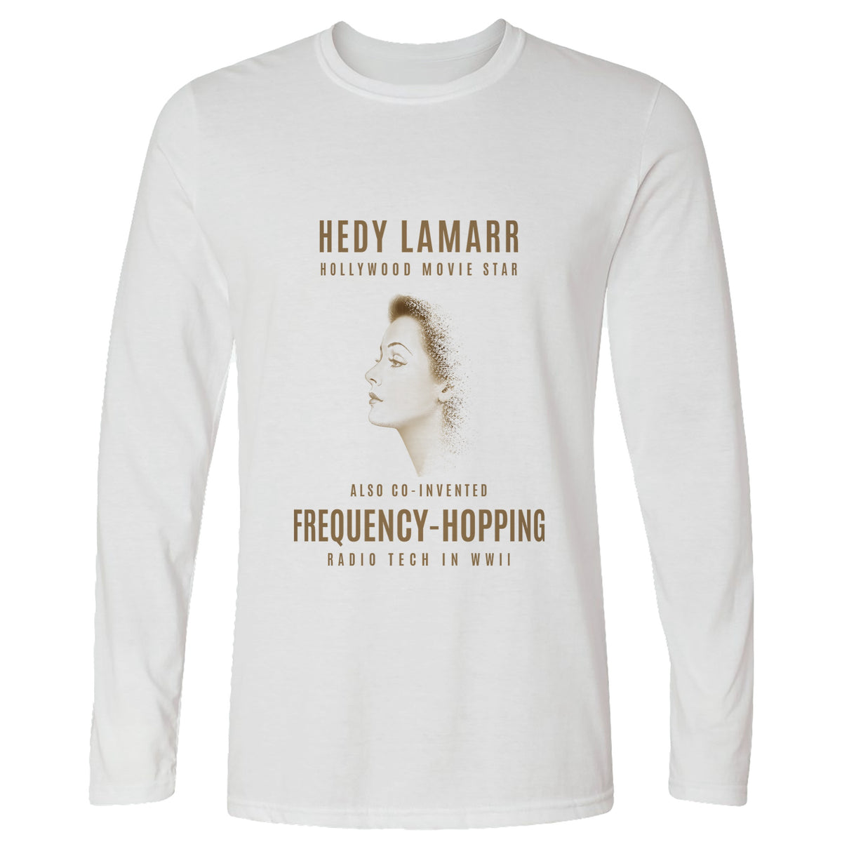 Hedy Lamarr Long Sleeve T-Shirt