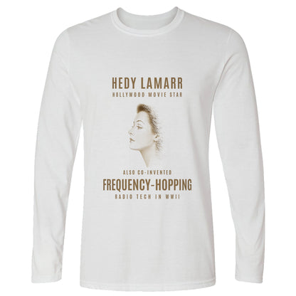 Hedy Lamarr Long Sleeve T-Shirt