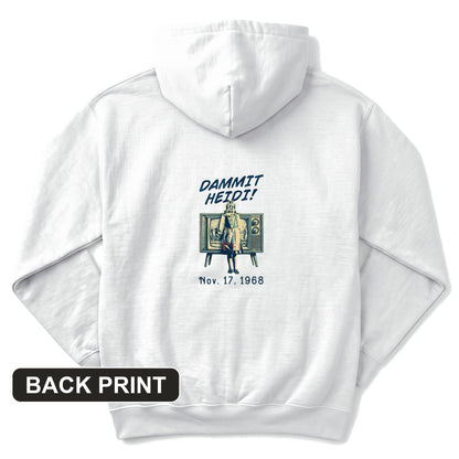 Heidi Bowl Back Print Hoodie