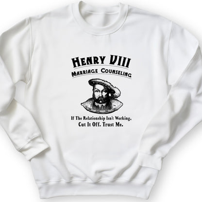 Henry VIII Cut It Off Crewneck