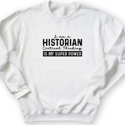 Historian Critical Thinking Crewneck